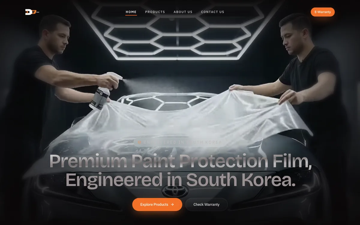 D3 PPF — paint protection film site with warranty agent
